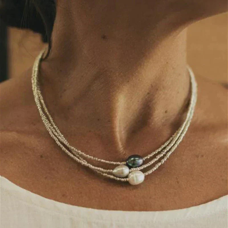 Glenda - Collar de Varias Capas
