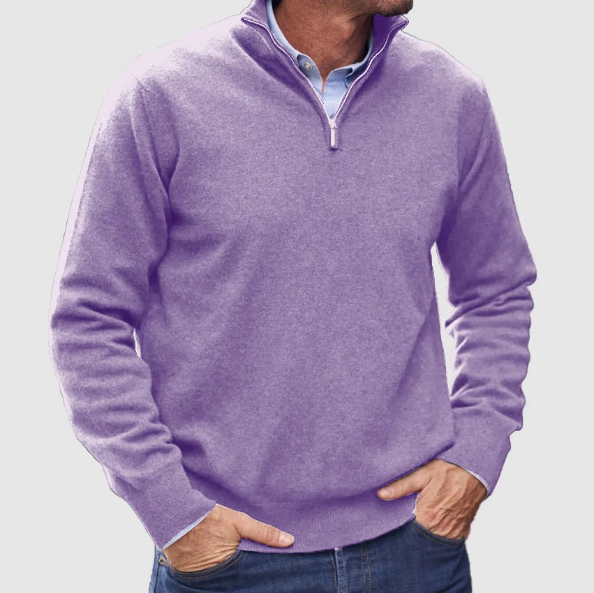 Mitch - Jersey De Manga Larga Con Cremallera