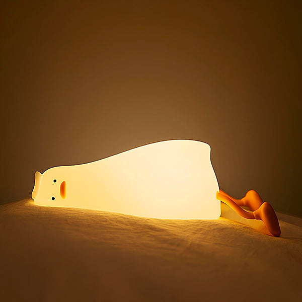 LumaDuck - Adorable Lámpara De Silicona Con Duc Tumbado