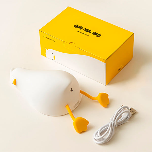 LumaDuck - Adorable Lámpara De Silicona Con Duc Tumbado