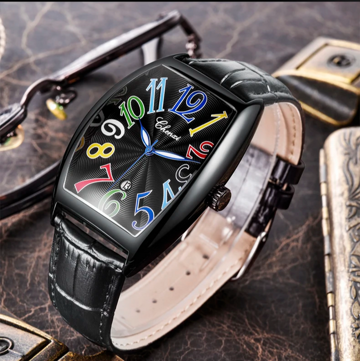 Simond - Un Reloj Elegante Con Correa De Piel