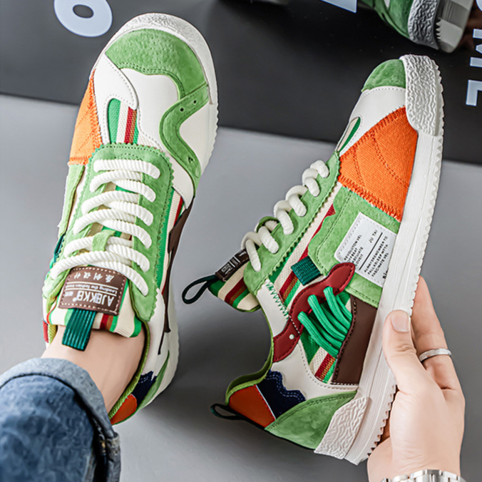 Pooran - Zapatillas Retro Ultra Cómodas