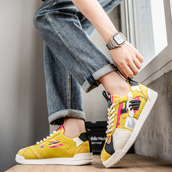Pooran - Zapatillas Retro Ultra Cómodas
