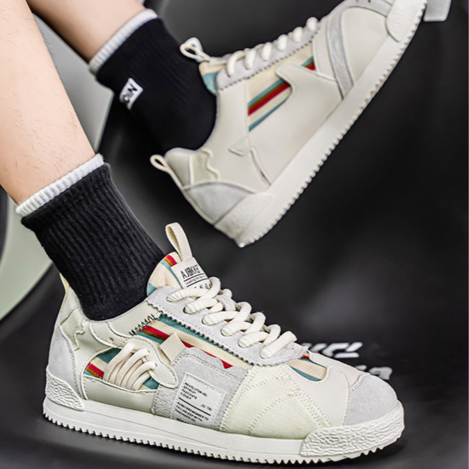 Pooran - Zapatillas Retro Ultra Cómodas