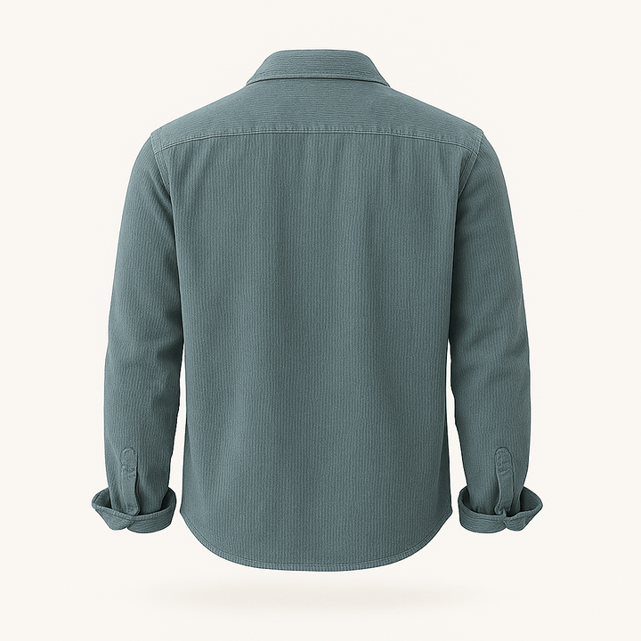Hamdun - Camisa De Pana Con Botones