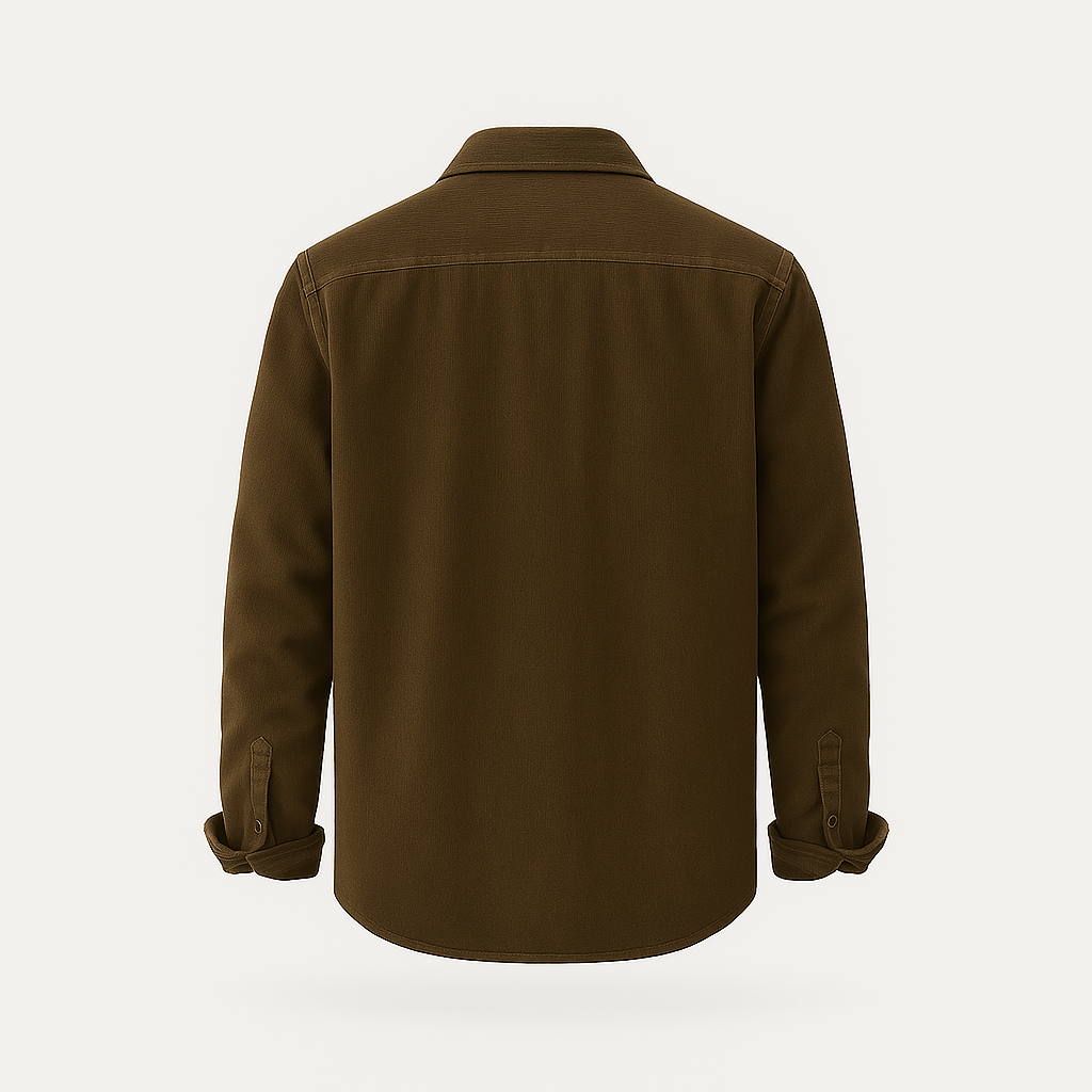 Hamdun - Camisa De Pana Con Botones