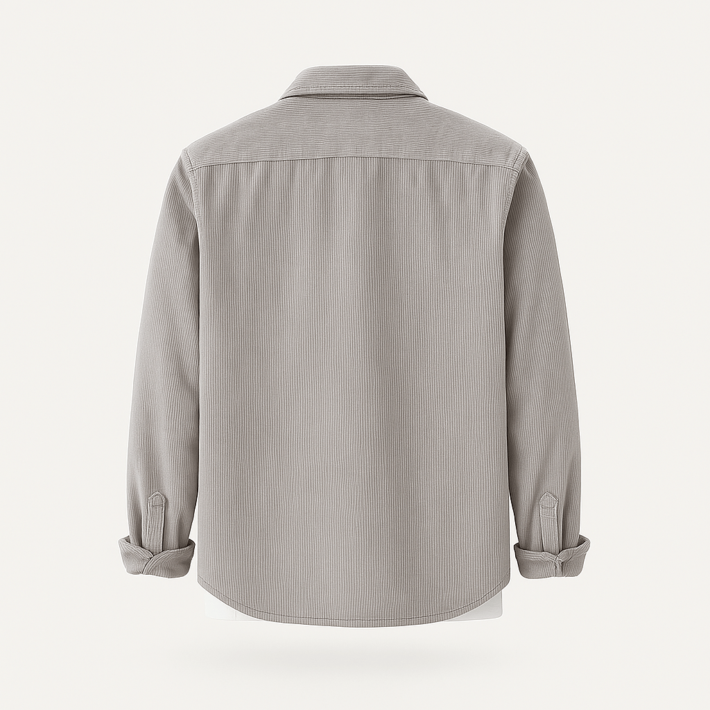 Hamdun - Camisa De Pana Con Botones