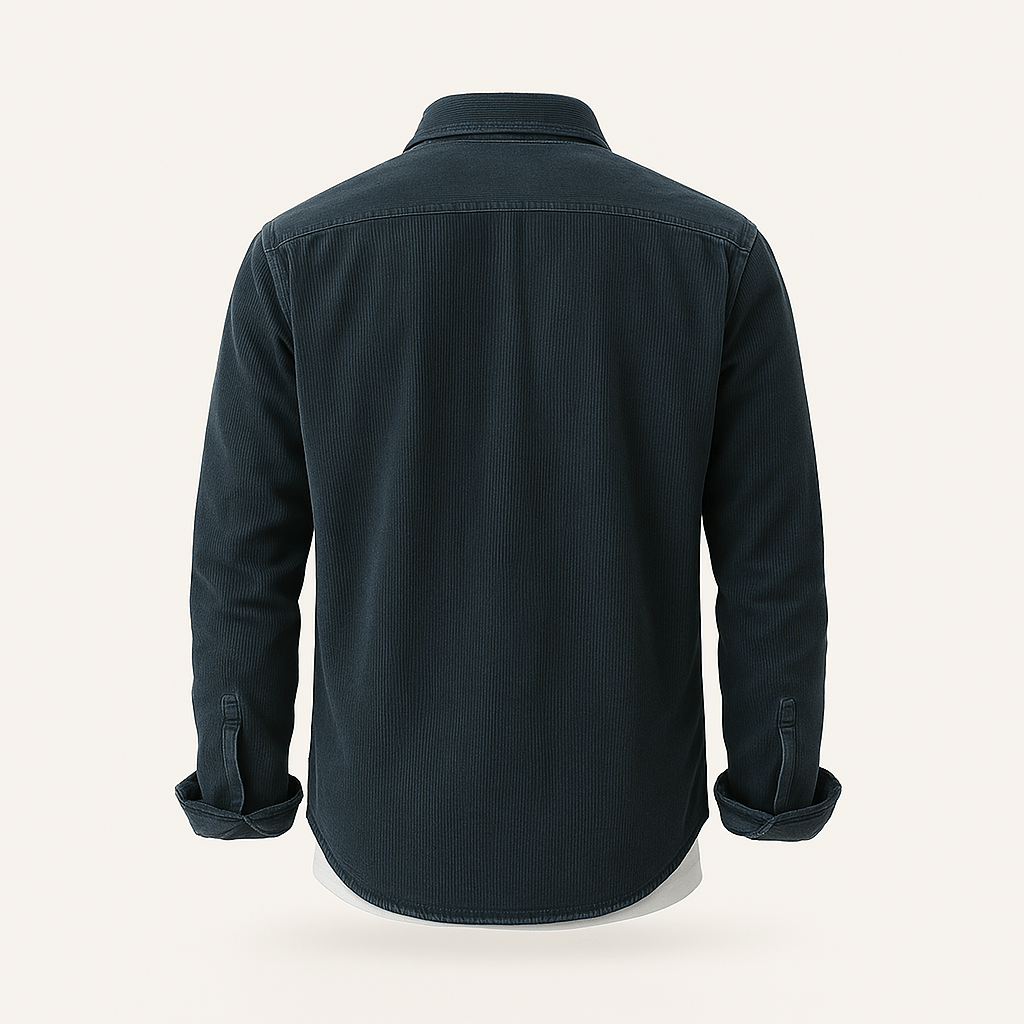Hamdun - Camisa De Pana Con Botones