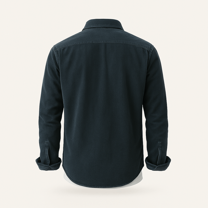 Hamdun - Camisa De Pana Con Botones