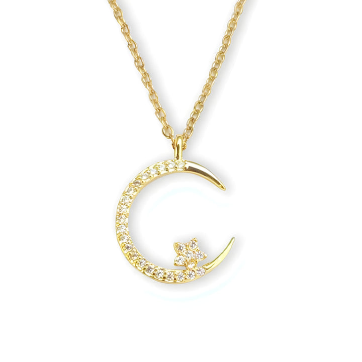 Yalessa - Elegante Collar con Motivo Lunar