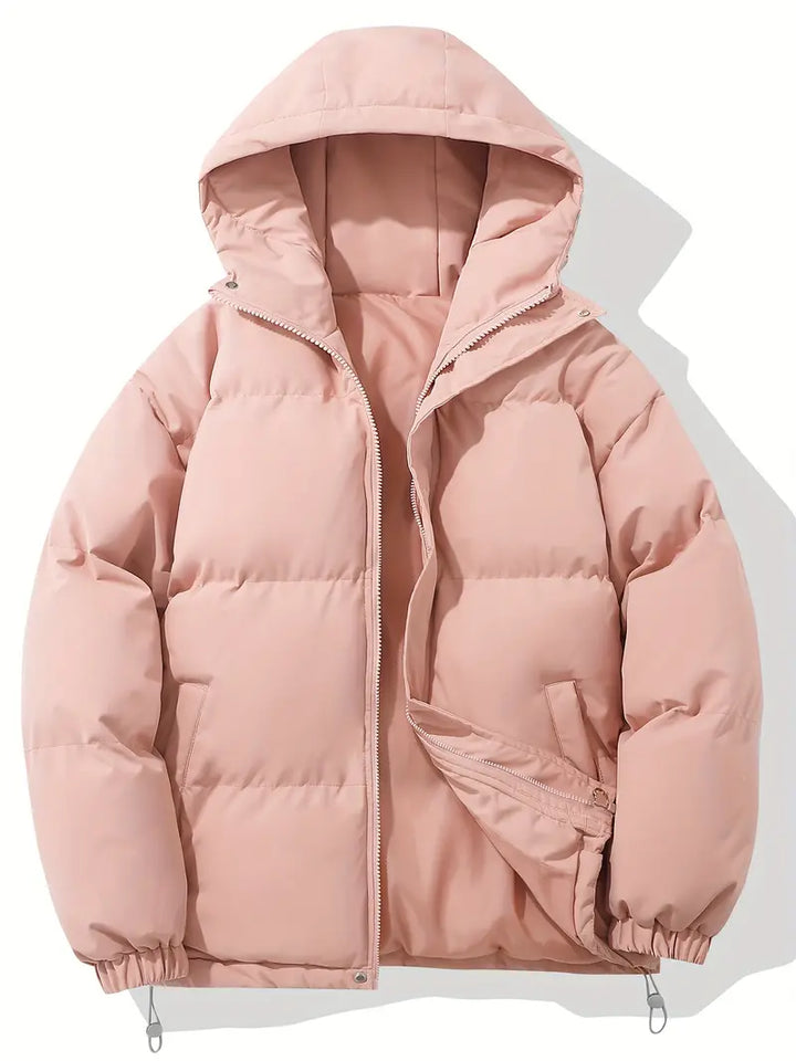 Bessy - Invierno Con Capucha y Forro Chaqueta