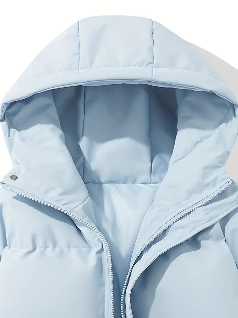 Bessy - Invierno Con Capucha y Forro Chaqueta