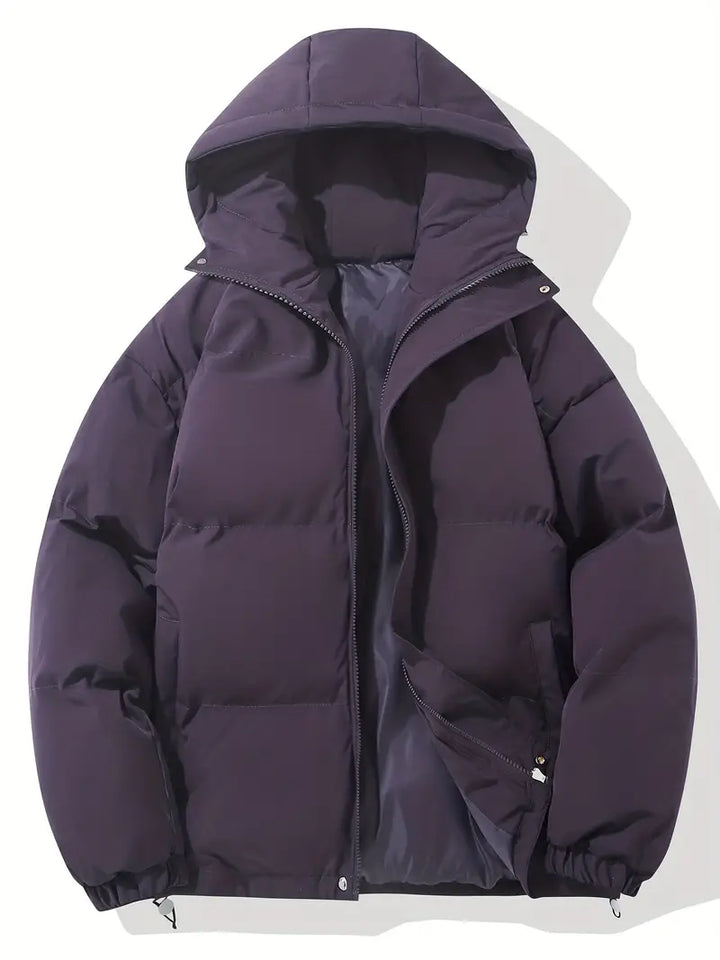 Bessy - Invierno Con Capucha y Forro Chaqueta