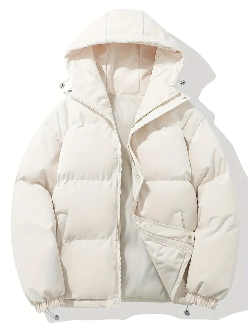 Bessy - Invierno Con Capucha y Forro Chaqueta