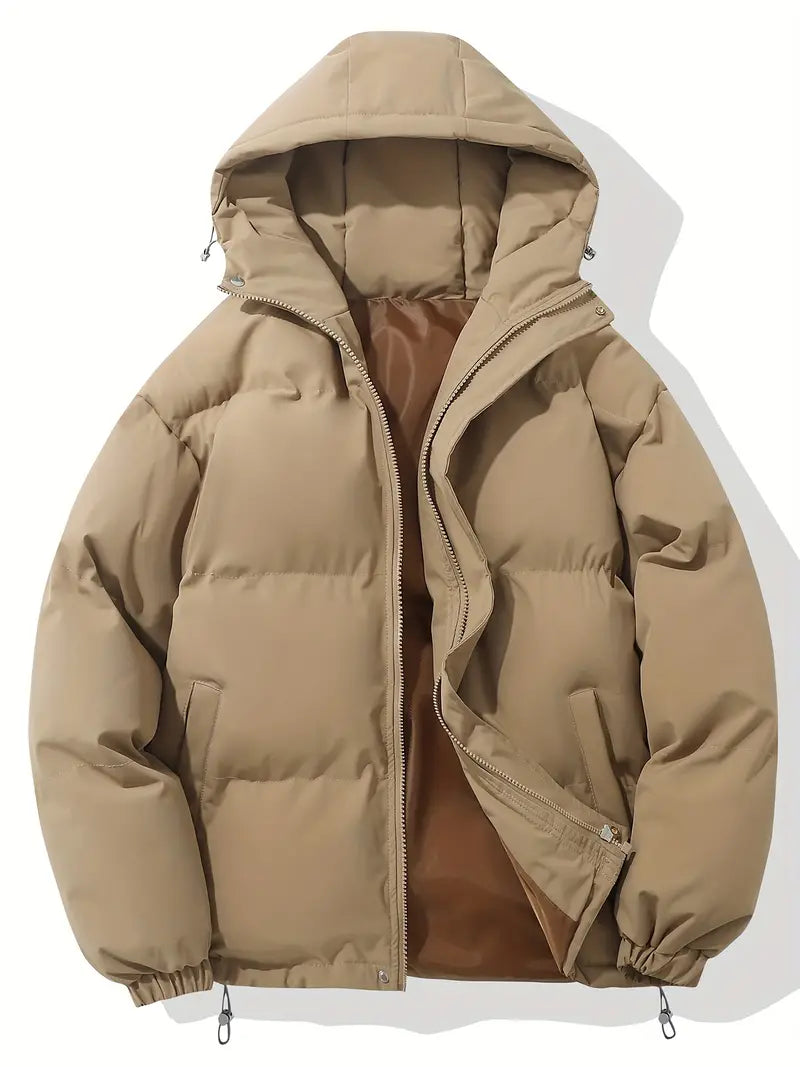 Bessy - Invierno Con Capucha y Forro Chaqueta