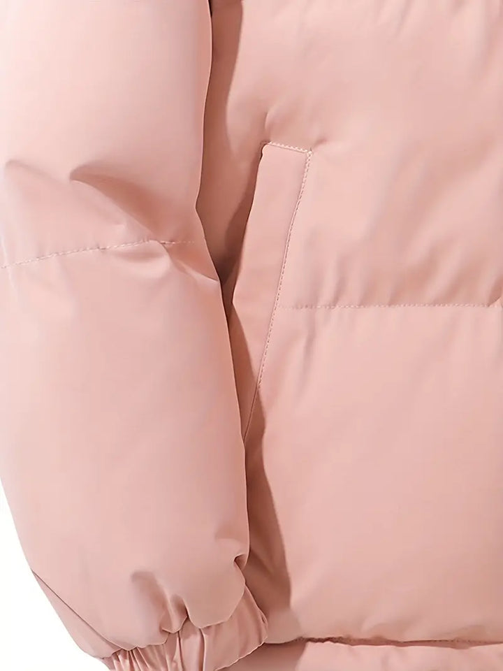 Bessy - Invierno Con Capucha y Forro Chaqueta
