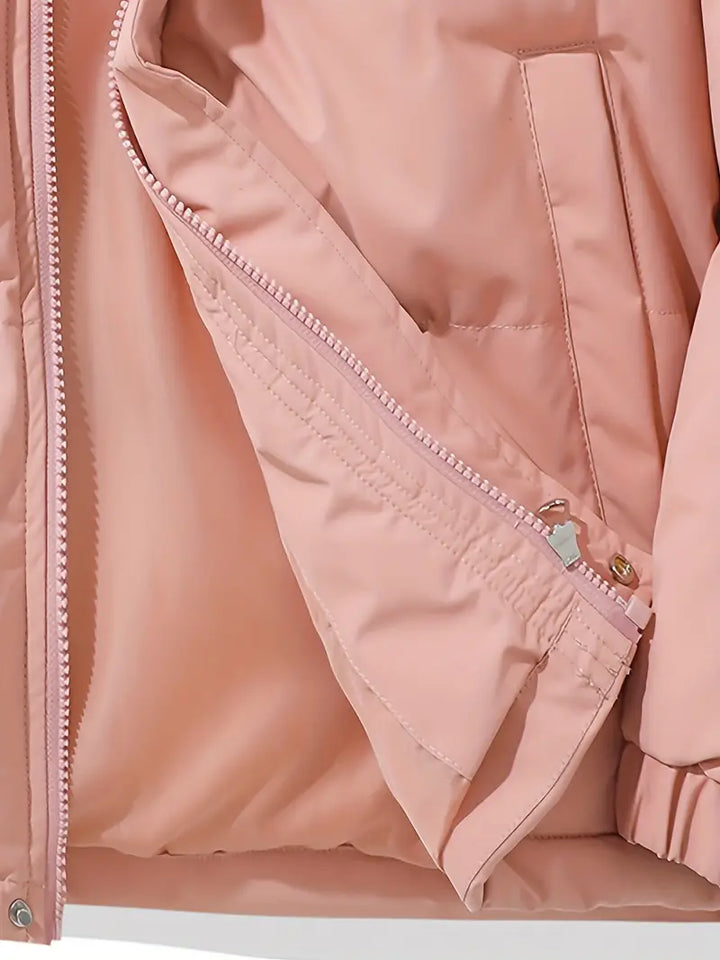 Bessy - Invierno Con Capucha y Forro Chaqueta