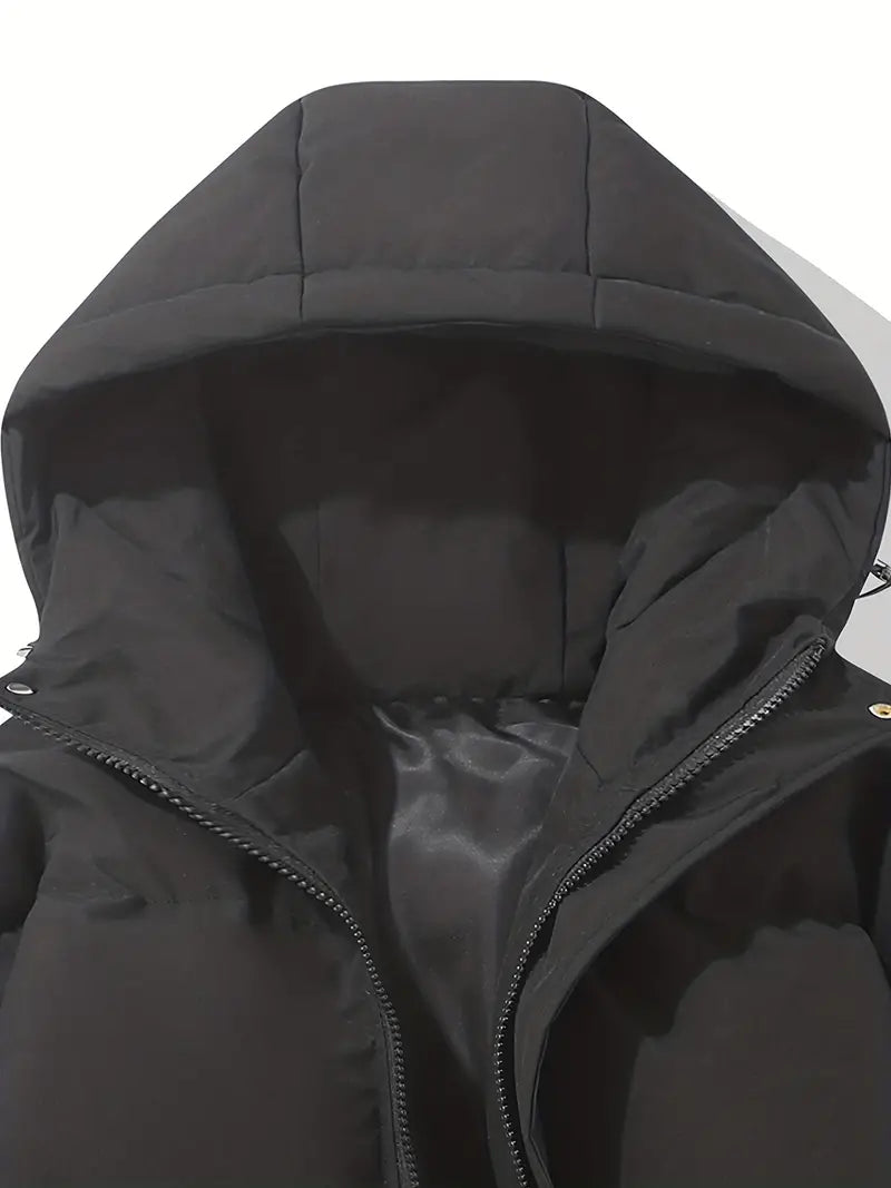 Bessy - Invierno Con Capucha y Forro Chaqueta