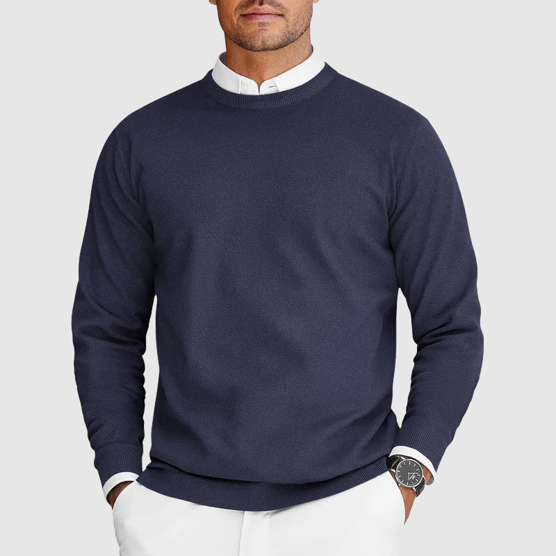 Mitchell - Jersey De Manga Larga Y Cuello Redondo