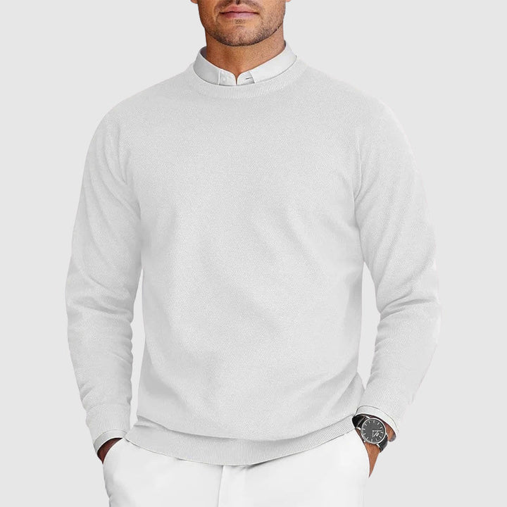 Mitchell - Jersey De Manga Larga Y Cuello Redondo