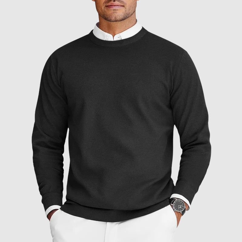 Mitchell - Jersey De Manga Larga Y Cuello Redondo