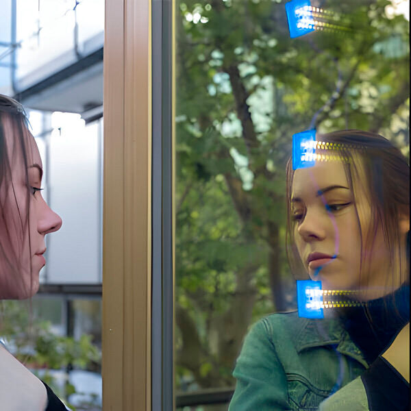 SelfMirror - Lámina De Espejo Autoadhesiva