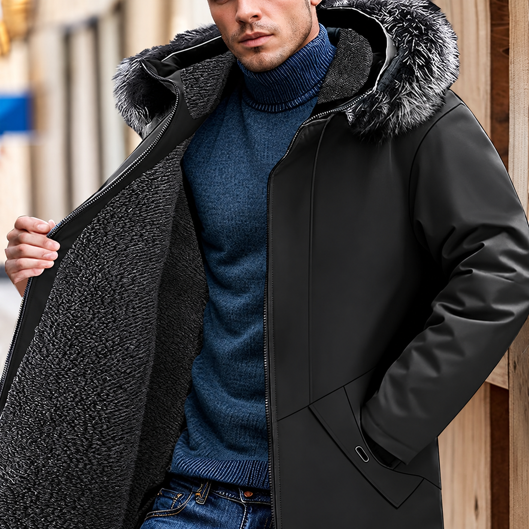 Falkner - Chaqueta Parka Con Capucha Cortavientos