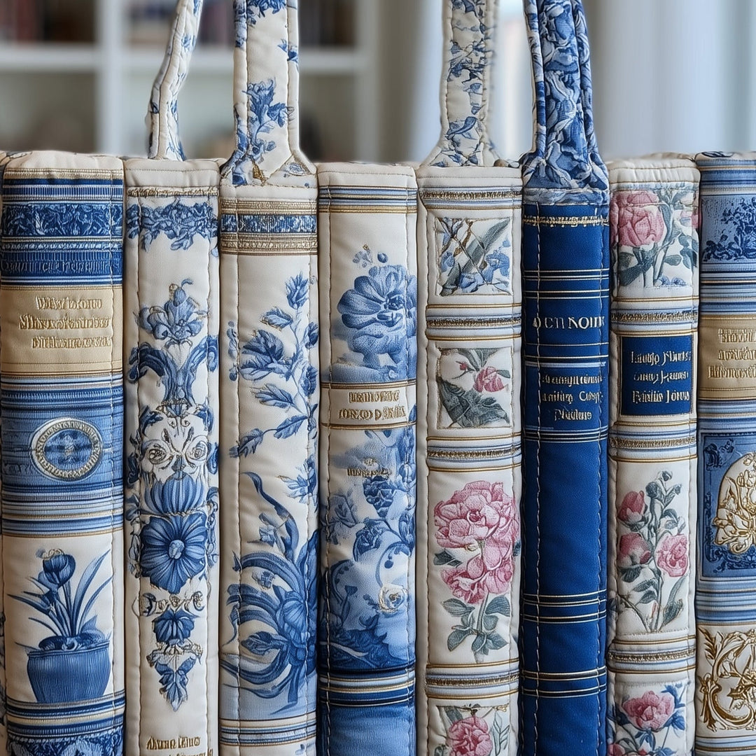 Nausicaa - Bolso Tote Acolchado con Motivos Literarios