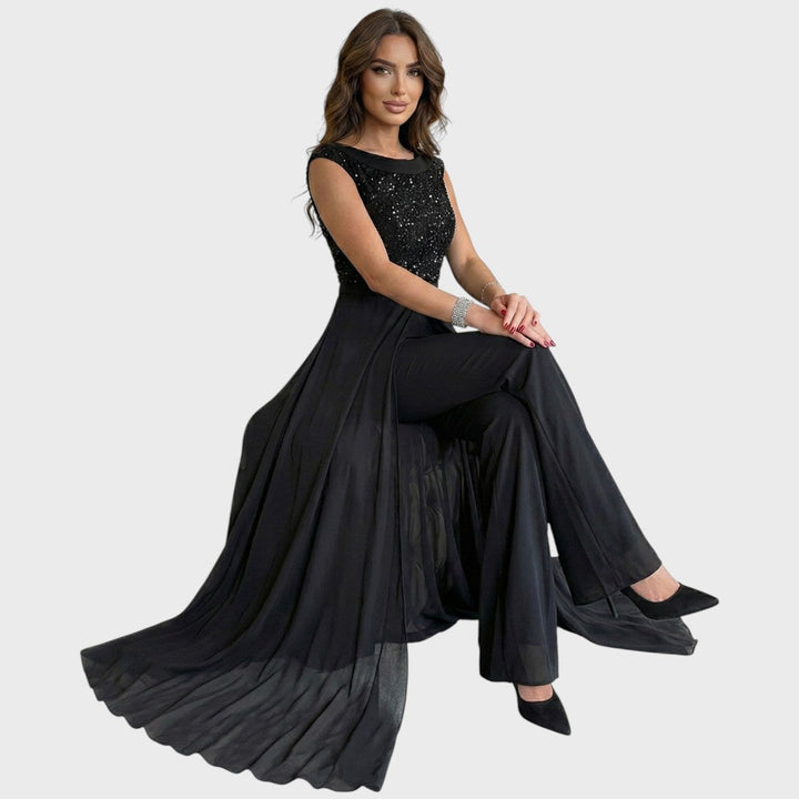 Tomosina - Elegante Mono Sin Mangas