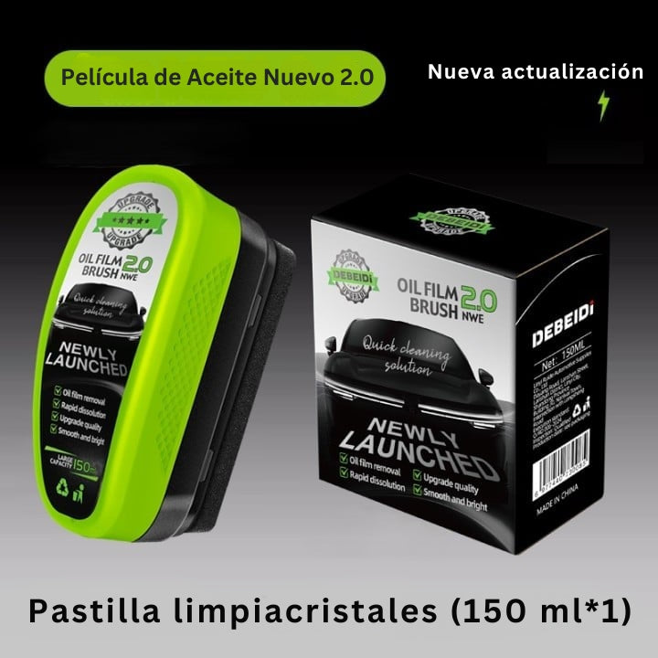 ClearShield - Potente Aceite Película Limpiaparabrisas Película