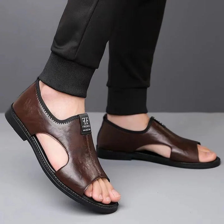 Boriss - Cómoda Sandalia De Piel
