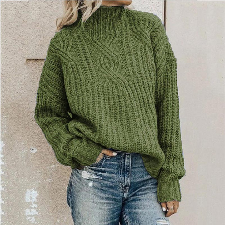 Chaipanya - Jersey De Punto Trenzado Elegante y Cómodo