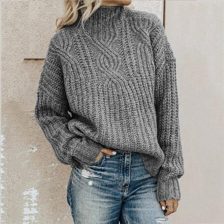 Chaipanya - Jersey De Punto Trenzado Elegante y Cómodo