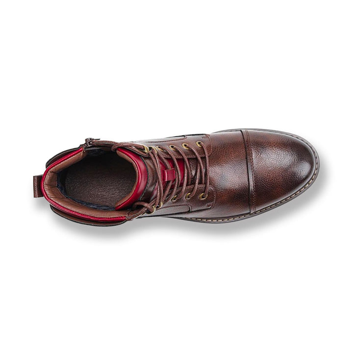 Bjarni - Botas Oxford de Piel de Primera Calidad Hechas a Mano
