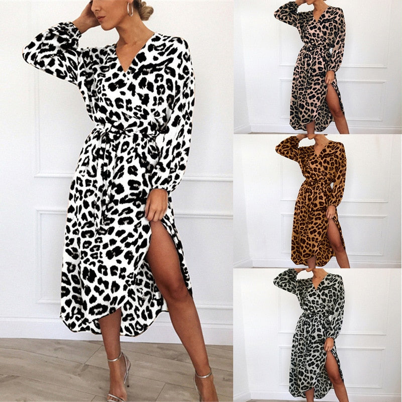 Zofia - Vestido Transfronterizo con Cuello en V