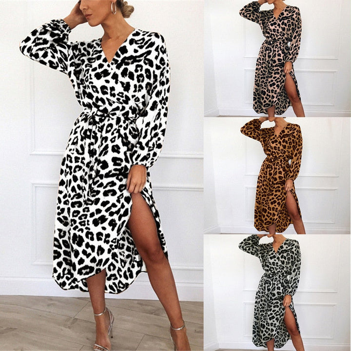 Zofia - Vestido Transfronterizo con Cuello en V