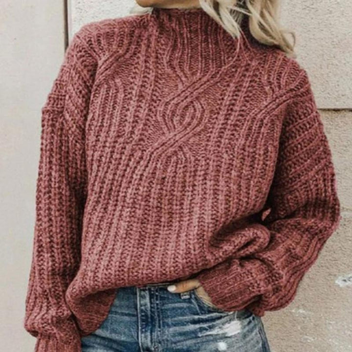 Chaipanya - Jersey De Punto Trenzado Elegante y Cómodo