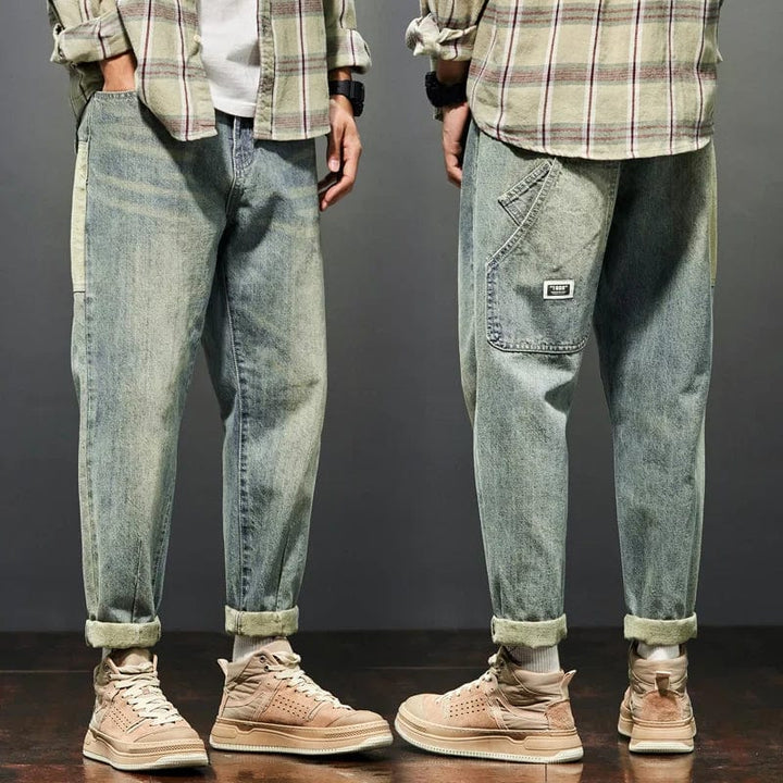 Carsten - Vaqueros Vintage Retro Holgados