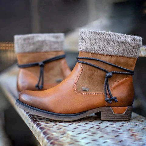 Bealina - Botas Cálidas De Piel Vegana