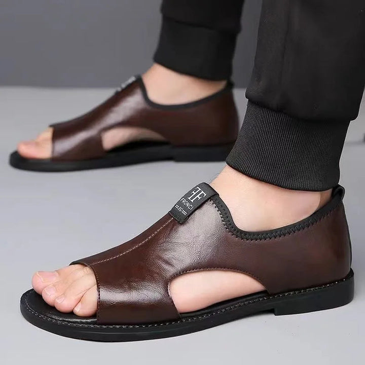 Boriss - Cómoda Sandalia De Piel