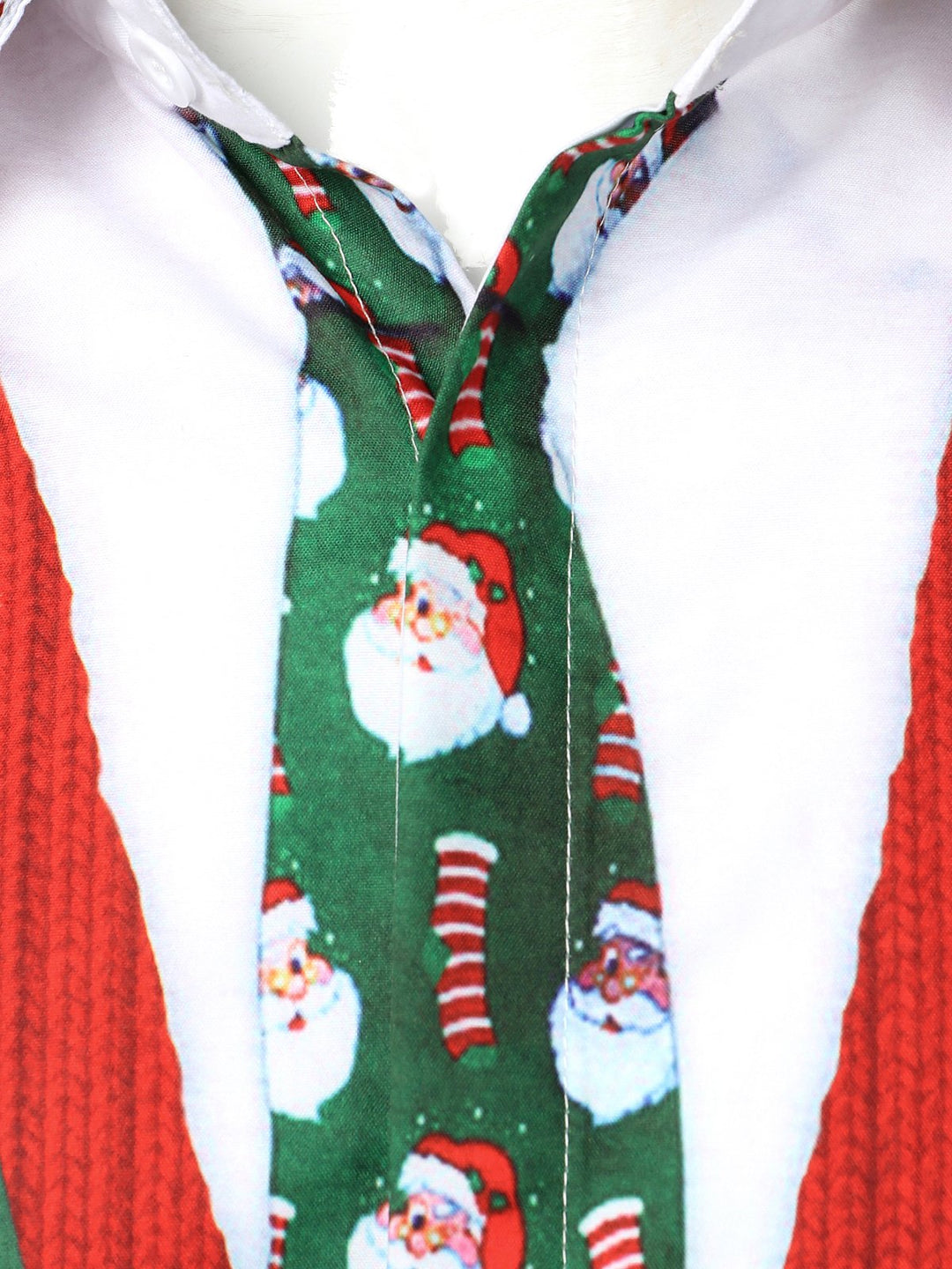 Grant - Camisa Navideña Divertida para Hombre con manga Larga para Fiestas Navideñas