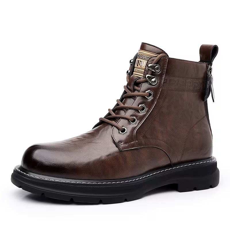 Hinnerk - Bota Ortopédica De Cuero