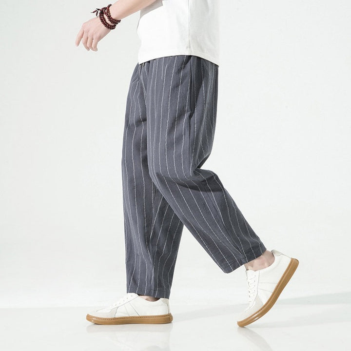 Milner - Pantalones a Rayas De Corte Holgado