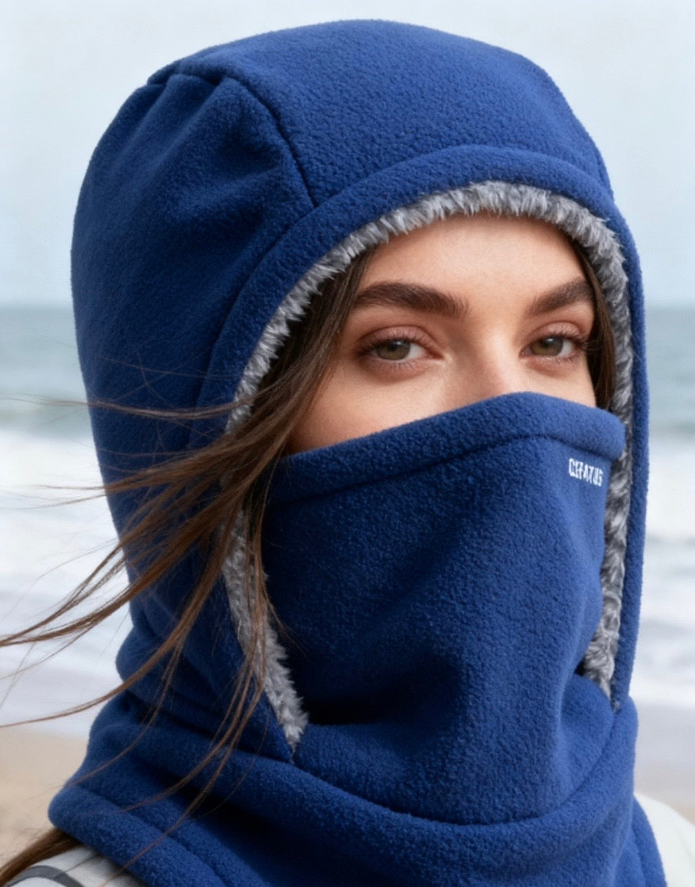 Zayim - Pasamontañas Térmico de Lana Para Invierno Unisex