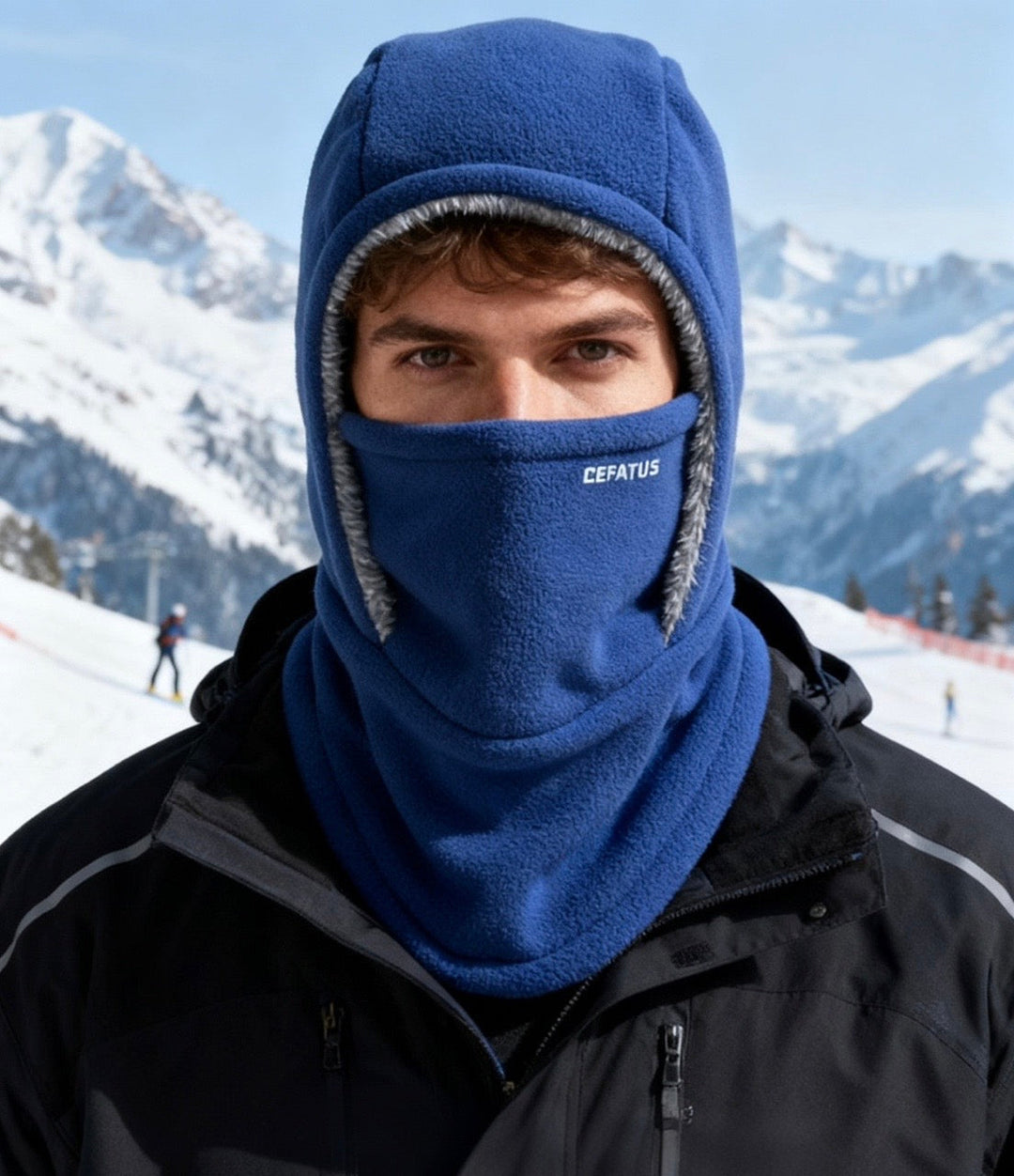 Zayim - Pasamontañas Térmico de Lana Para Invierno Unisex