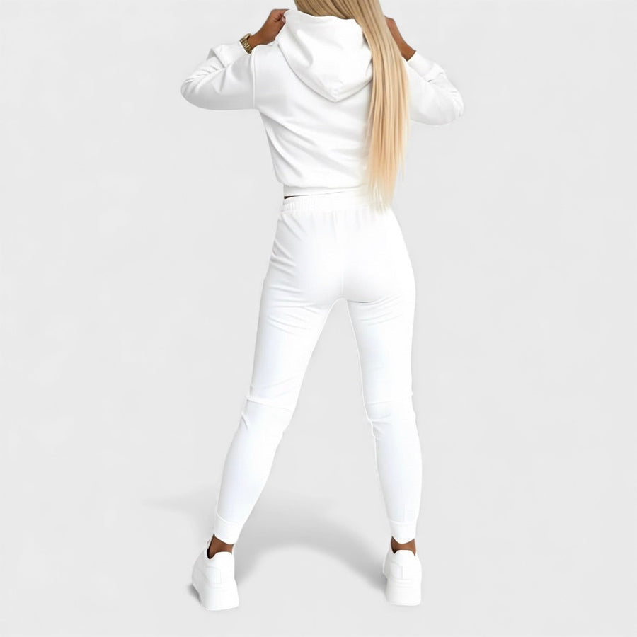 Maayan - Conjunto Informal de Dos Piezas Con Sudadera Con Capucha de Manga larga y Pantalón