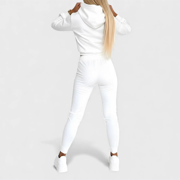 Maayan - Conjunto Informal de Dos Piezas Con Sudadera Con Capucha de Manga larga y Pantalón