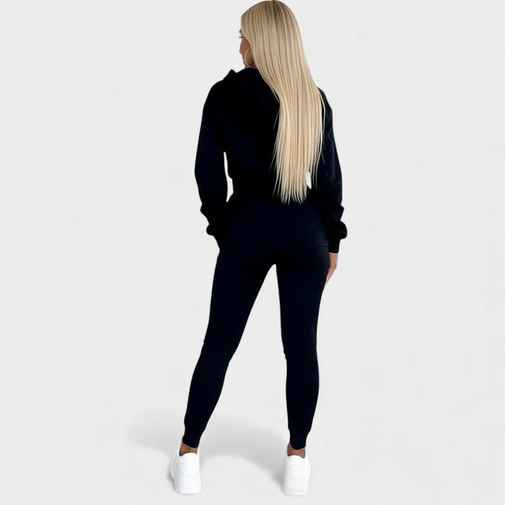 Maayan - Conjunto Informal de Dos Piezas Con Sudadera Con Capucha de Manga larga y Pantalón
