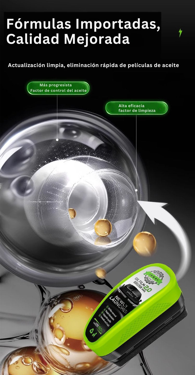 ClearShield - Potente Aceite Película Limpiaparabrisas Película