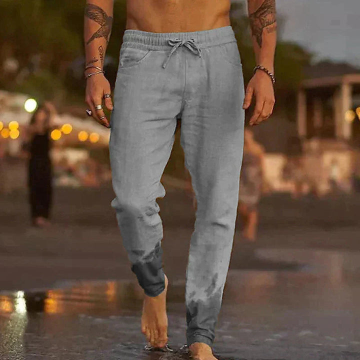 Gino - Pantalones de Lino